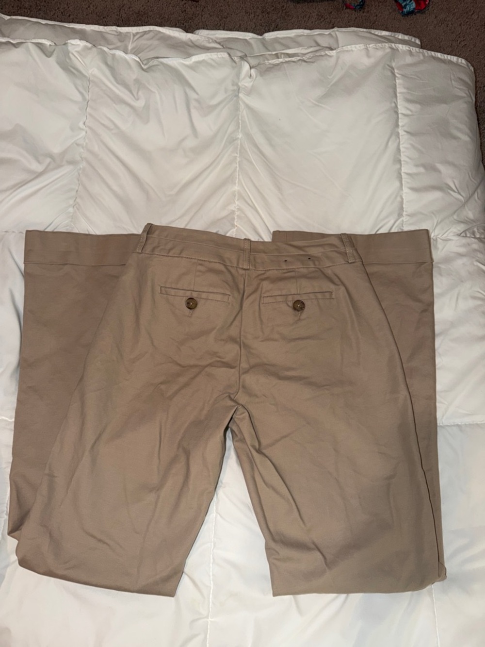 Banana Republic Beige Khaki Pants - 2R - Picture 3 of 3